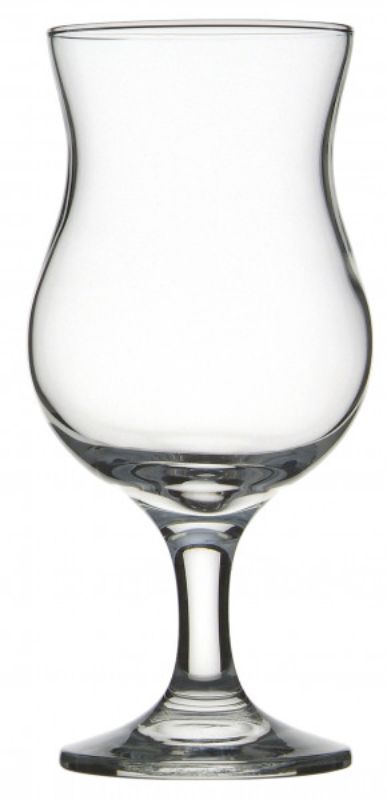 Elegant set of 12 Pasabahce Madeira cocktail glasses, each 375ml, perfect for serving stylish cocktails. Made in Turkey.