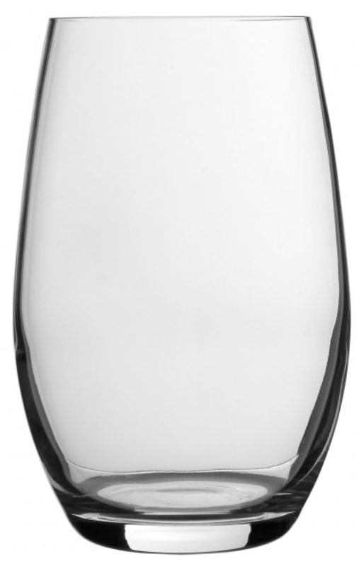 Elegant set of 6 Luigi Bormioli Palace 445ml hi-ball glasses, crafted from lead-free crystal for durability and style.