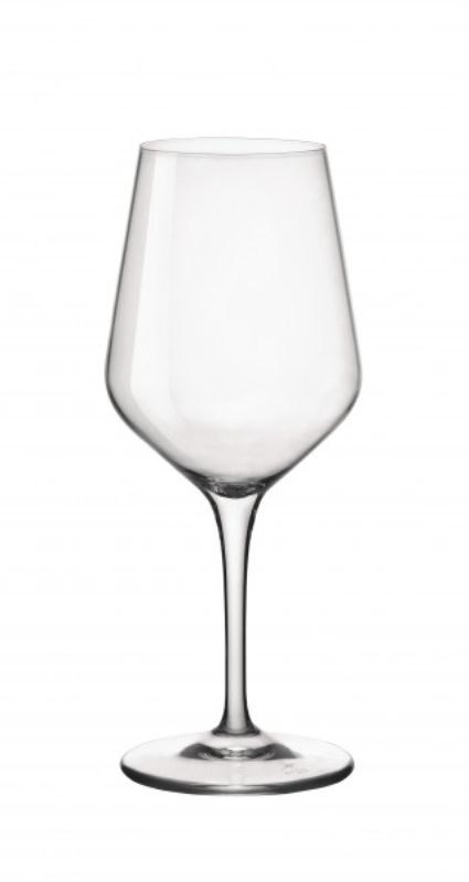 Elegant set of 6 Bormioli Rocco Electra Wine Glasses, 350ml capacity, crafted for enhanced wine enjoyment and visual appeal.