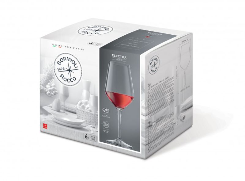 Bormioli Rocco - Electra Wine 440ml - Set of 6