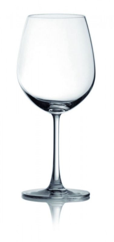 Set of 6 Ocean Madison Bordeaux glasses with oversized bowls for enhancing aroma and style for wine lovers.