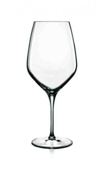 Elegant set of 6 Luigi Bormioli Atelier Riesling glasses, crafted from lead-free crystal for superior aroma and durability.