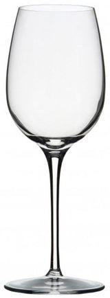 Elegant Luigi Bormioli Vinoteque Sauvignon glasses, designed for enhancing wine aroma and flavor, set of 2 in durable crystal.