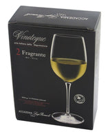 Elegant Luigi Bormioli Vinoteque Sauvignon glasses, 380ml, designed for enhancing the wine tasting experience. Set of 2.