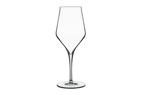 Elegant set of 6 Luigi Bormioli Supremo Chianti glasses, crafted from lead-free crystal for strength and brilliance.