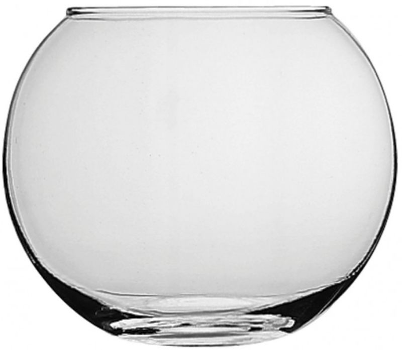 Elegant set of 12 Pasabahce Flora Round Vases, 102mm, perfect for floral displays or as stylish decor pieces.