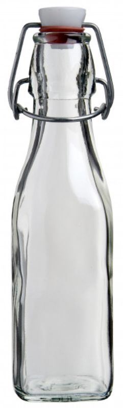 Elegant 500ml glass swing bottles, eco-friendly and leak-proof, set of 12, perfect for daily use and entertaining.