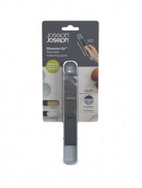 Joseph Joseph Measure-Up Measuring Spoon in blue, featuring adjustable size, easy-read indicators, and space-saving design.