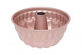 Wiltshire Rose Gold Bundt Pan, 21cm x 9cm, non-stick, elegant design for perfectly baked cakes, dishwasher safe.