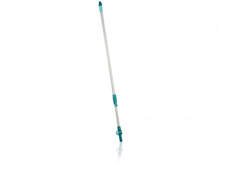 Leifheit Click System Telescopic Handle, 110-190cm, with rotating hinge for versatile reach and optimal cleaning angles.