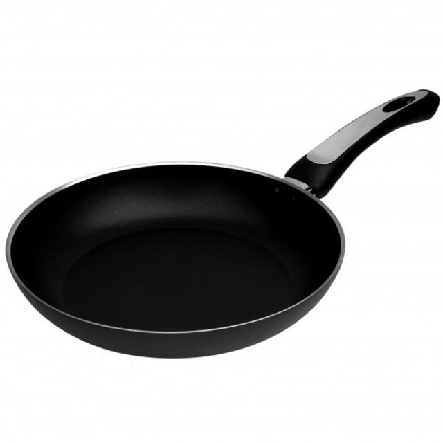 26cm non-stick forged aluminum frypan with ergonomic handle, perfect for searing, sautéing, and even heat distribution.