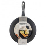 30cm forged aluminium frypan with non-stick surface, ergonomic handle, ideal for searing, sautéing, and even heat distribution.