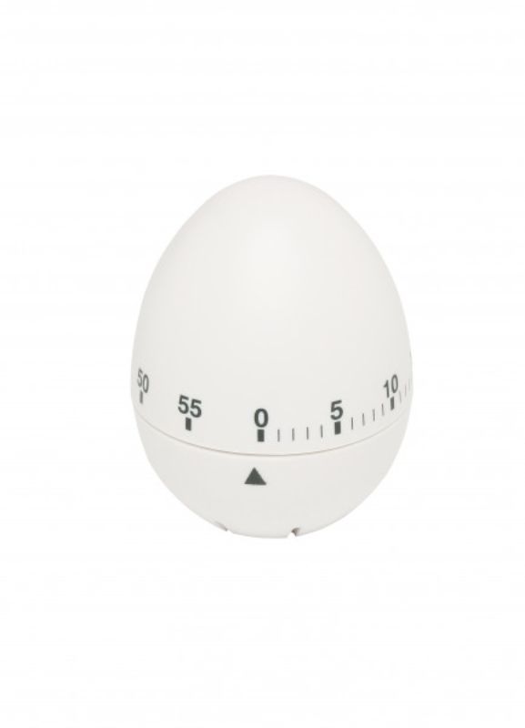 Stylish Wiltshire Egg Timer with twist setting, perfect for precise timing from 1 to 60 minutes in any kitchen.