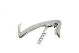 Elegant Wiltshire Waiters Friend stainless steel corkscrew with foil cutter and bottle opener, perfect for wine lovers.