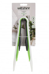 Wiltshire Tongs Set 3 includes three BPA-free tongs, designed for versatile cooking and easy storage.