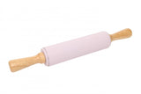 Wiltshire Silicone Rolling Pin with ergonomic handles for effortless pastry rolling, featuring a non-stick surface for easy use.