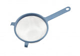 Eco-friendly 18cm sieve made from bio-based polymers, perfect for straining vegetables and sifting flour efficiently.