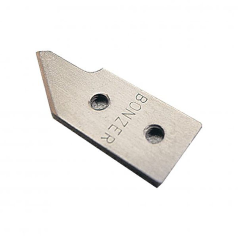 Stainless steel replacement blade for Bonzer Can Opener, compatible with Standard and Super models, ensuring smooth can opening.