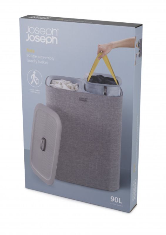 Joseph Joseph - Tota 90-litre Laundry Separation Basket - Grey