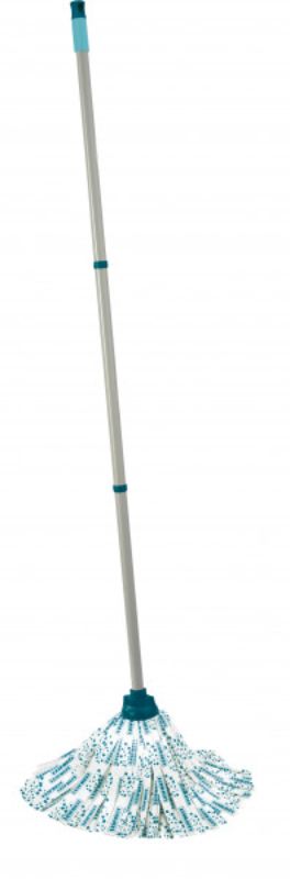 Leifheit Classic Mop Viscose Replacement Head for effective cleaning on tiles, wood, and laminate surfaces.