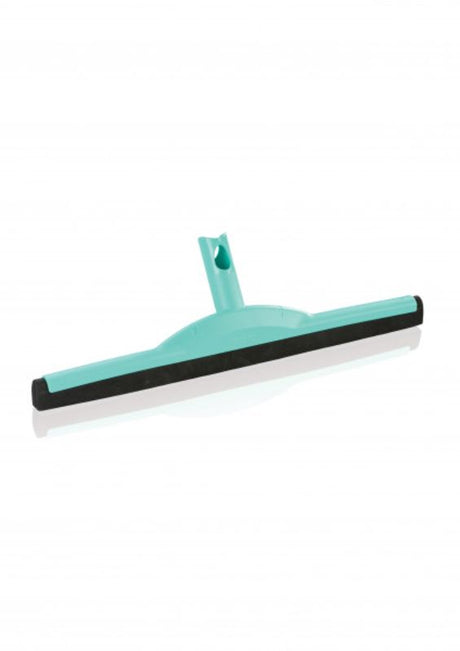 Leifheit Rubber Trekker Click, a 45cm wide floor cleaner with double rubber lip for effective dirt and water removal.