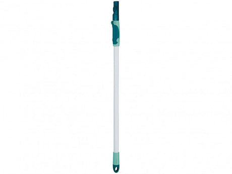 Leifheit Click System Telescopic Handle, adjustable 75-135cm for versatile and ergonomic floor cleaning tasks.