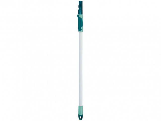 Leifheit Click System Telescopic Handle, adjustable 75-135cm for versatile and ergonomic floor cleaning tasks.