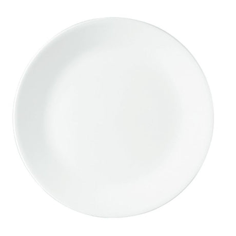 Corelle Winter Frost Plates, set of 6, elegant white design, durable, chip-resistant, ideal for everyday and special occasions.