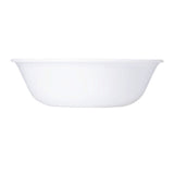 Set of 2 Corelle Winter Frost Bowls, 950ml each, white finish, durable, lightweight, stackable for easy storage.