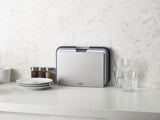 Joseph Joseph Nest Boards 3 Piece Set in grey, featuring colour-coded boards, stylish storage stand, and knife-friendly surfaces.