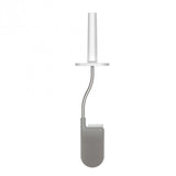 Joseph Joseph Flex Toilet Brush in grey/white with a flexible head, anti-drip design, and durable bristles for efficient cleaning.