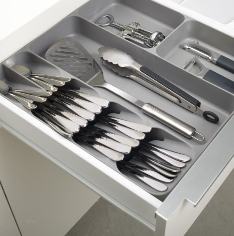 Joseph Joseph - DrawerStore cutlery utensil and gadget organiser - Grey