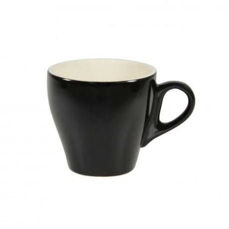 Set of 6 180ml Brew - Onyx Long Black cups, made of durable stoneware for an enhanced coffee experience.