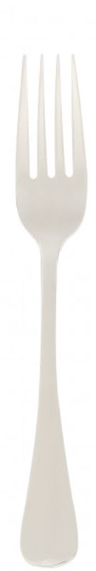 Set of 12 Stanley Rogers Baguette Dessert Forks in premium stainless steel, featuring an elegant mirror polish finish.