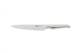 Furi Pro 15cm Serrated Knife with stainless steel blade for precise slicing of fruits, cheeses, and breads with ergonomic handle.