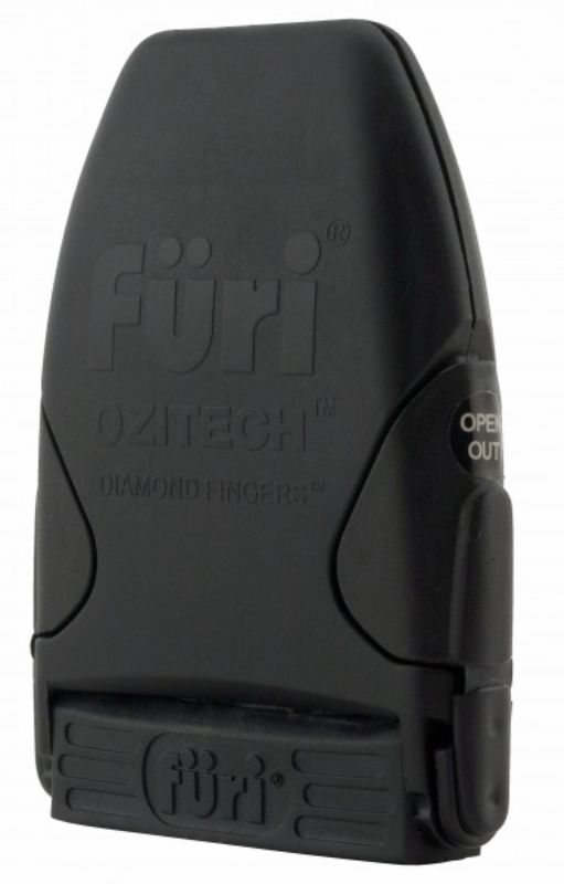 Furi Diamond Fingers™ Compact Knife Sharpener with diamond-coated stainless steel for effortless knife honing and maintenance.